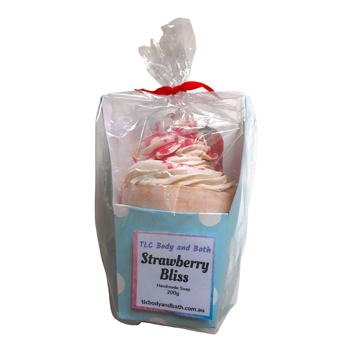 Strawberry Bliss ice cream handmade soap