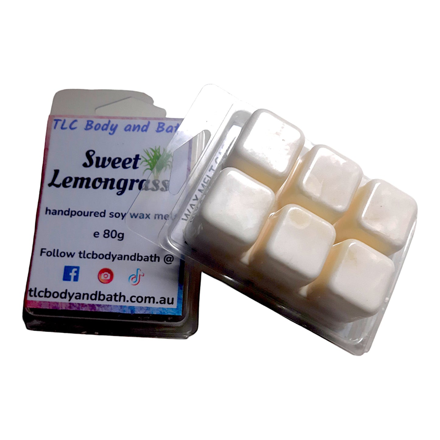 Sweet lemongrass soy wax melt