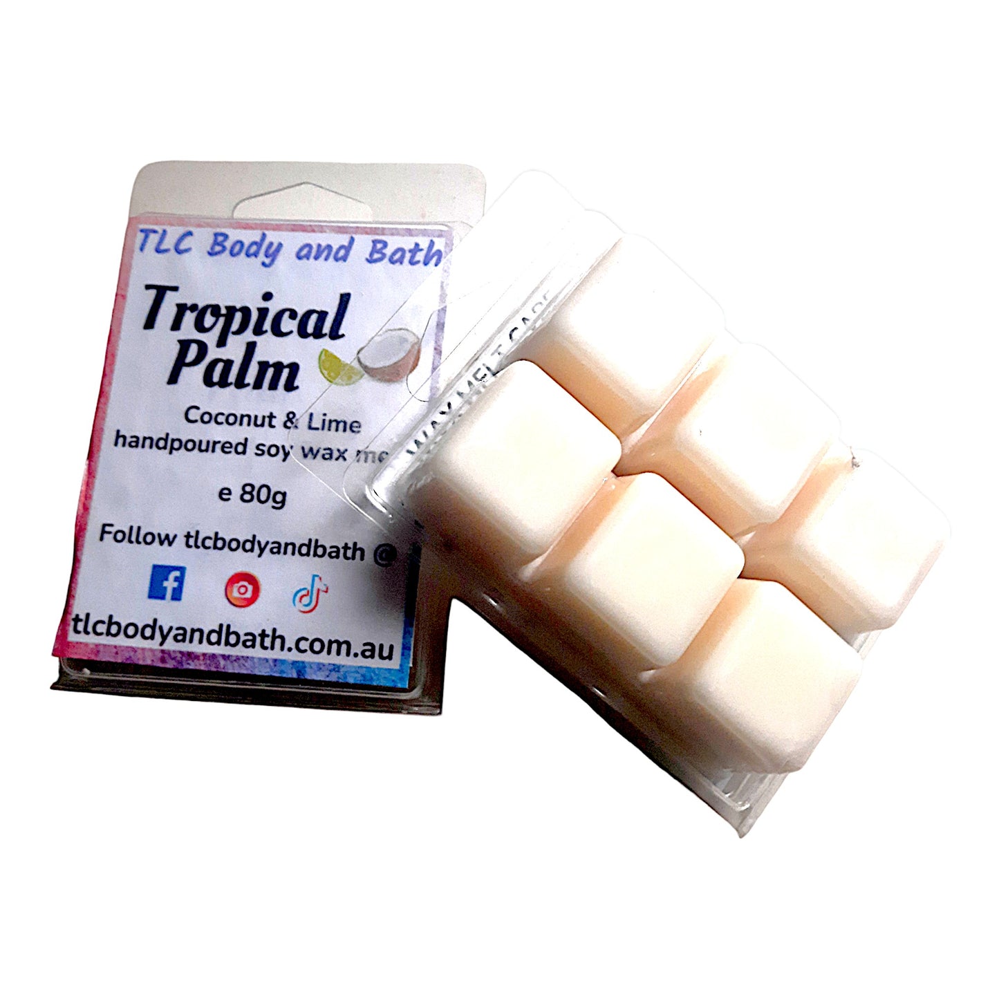 Tropical Palm soy wax melt