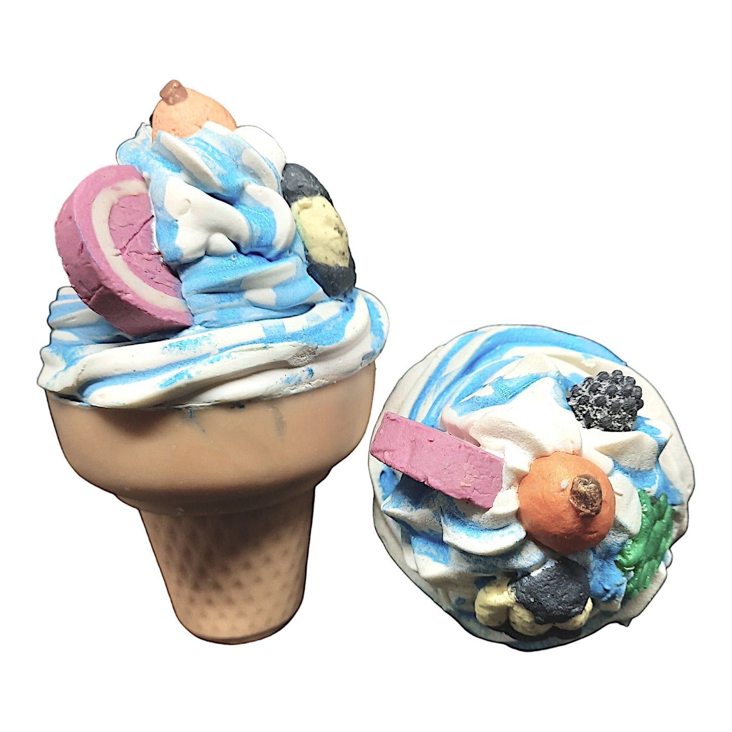 Fruit Bowl ice cream cone handmade soap