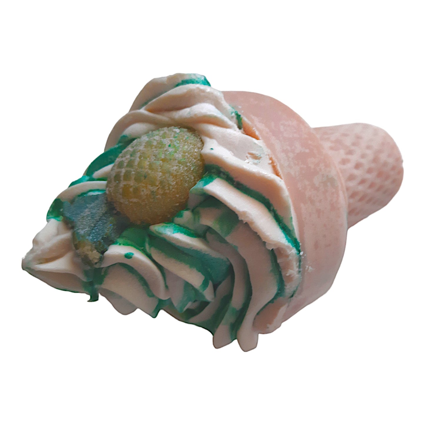 Pineapple Lush ice cream cone handmade soap