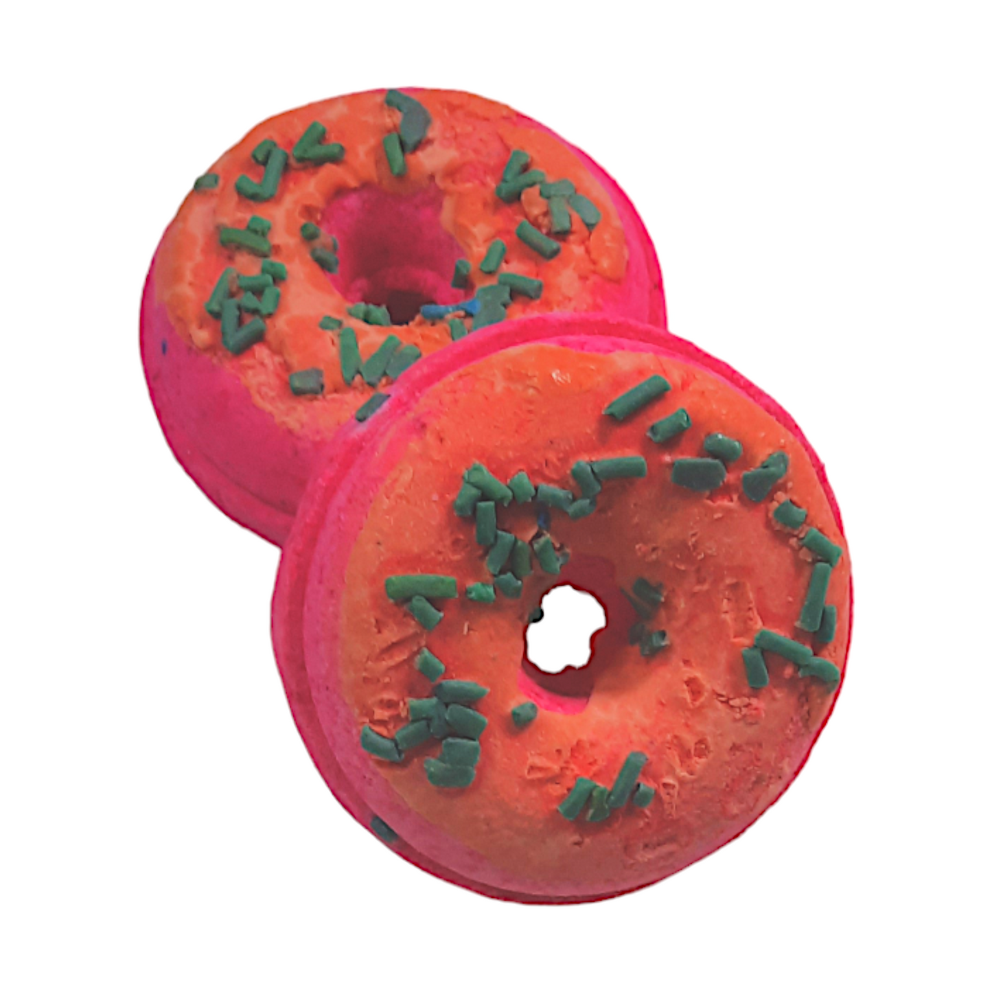 Pink Grapefruit Donut Bath Bomb