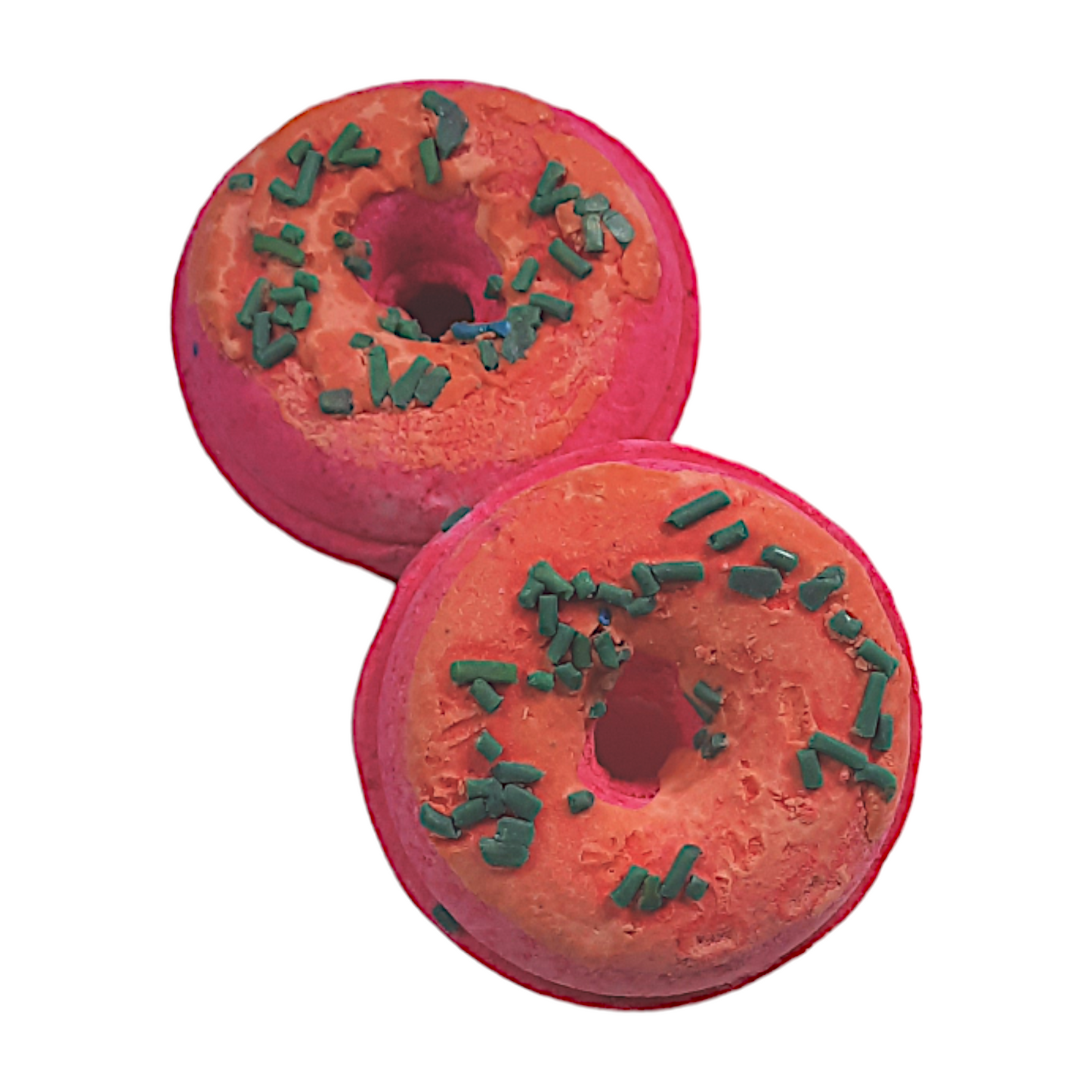 Pink Grapefruit Donut Bath Bomb