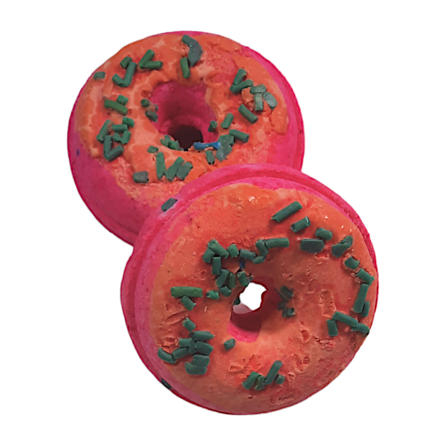 Pink Grapefruit Donut Bath Bomb