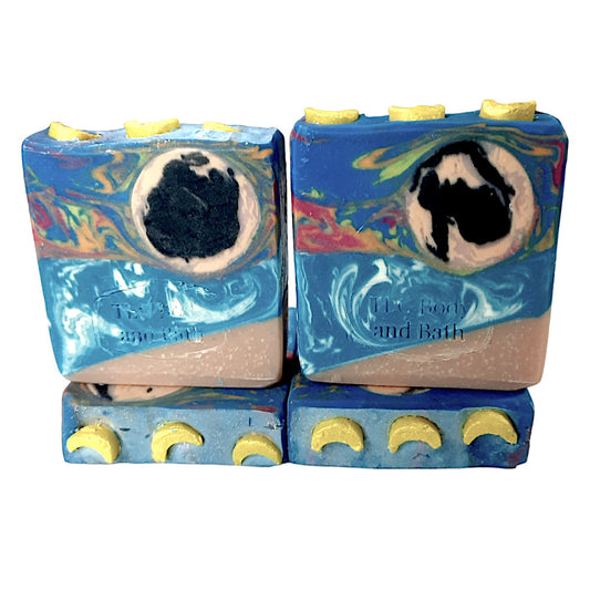 Pink Moon handmade soap