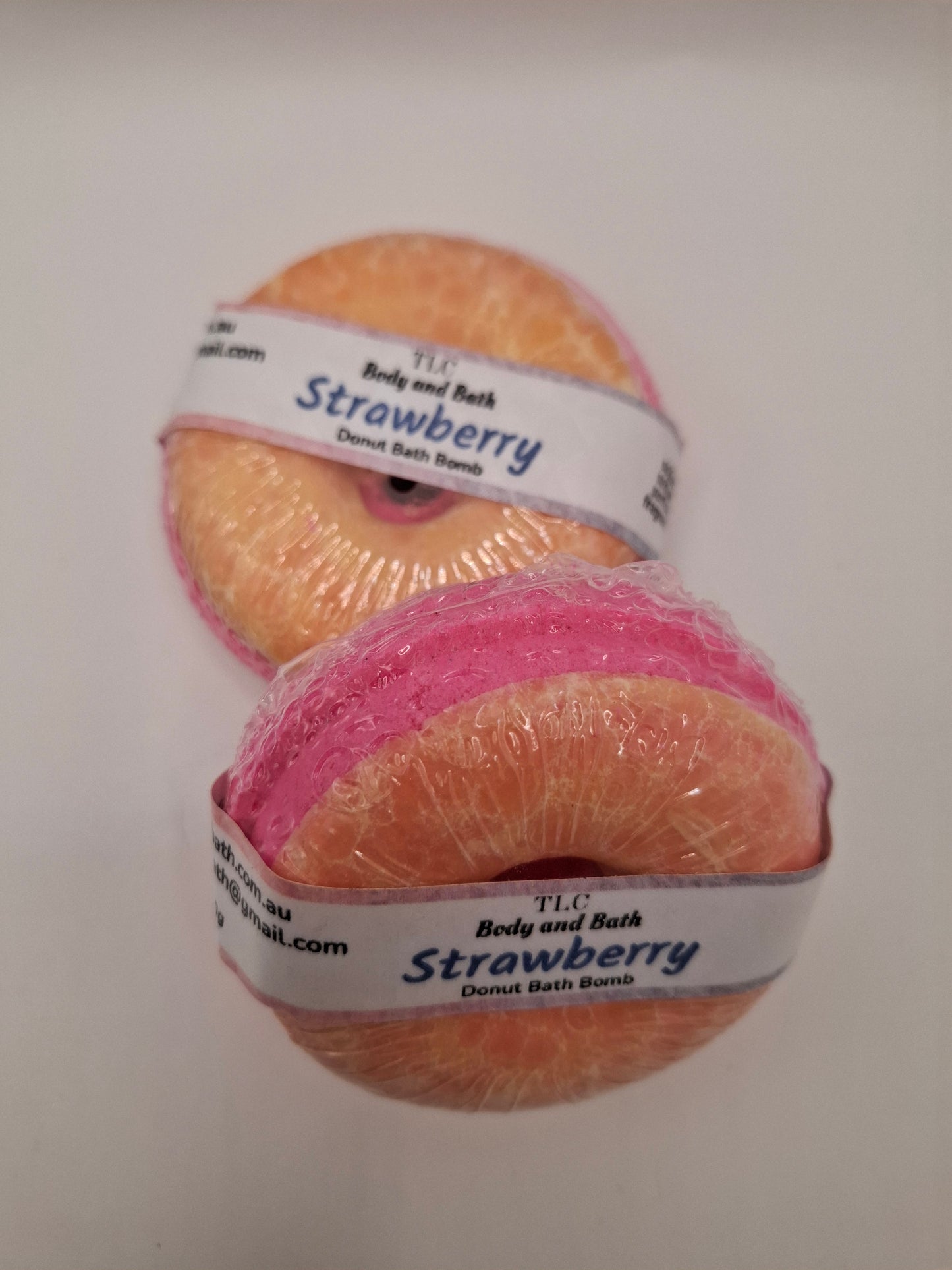 Strawberry Donut Bath Bomb