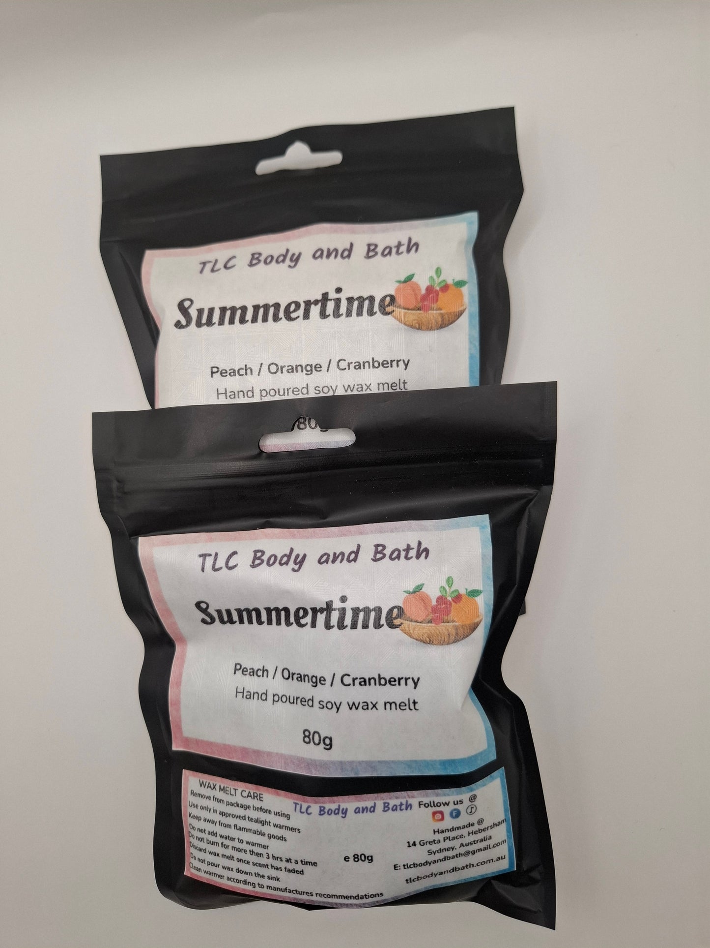 Summertime soy wax melt