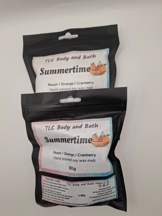 Summertime soy wax melt