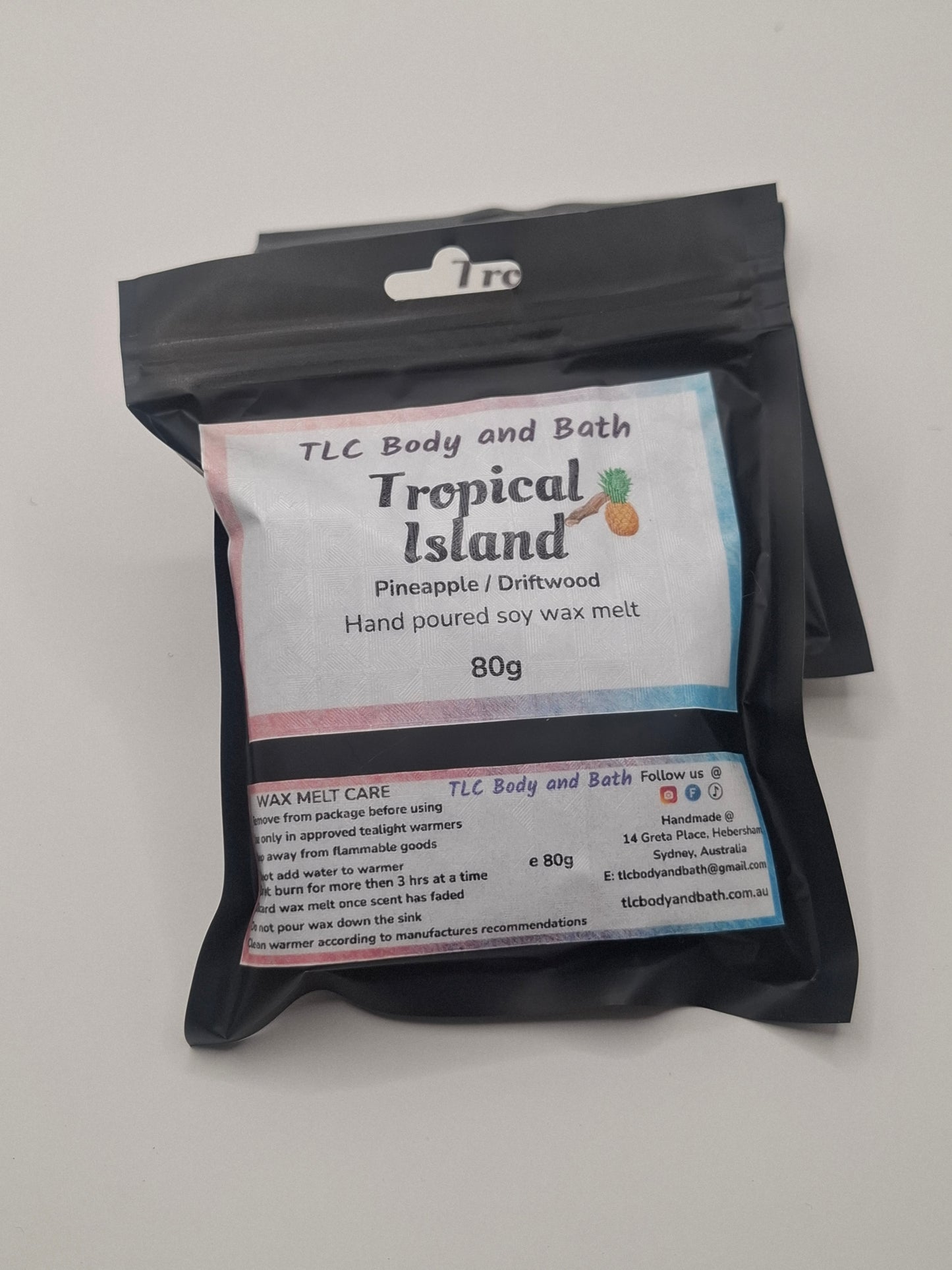 Tropical Palm soy wax melt